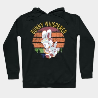 bunny whisperer bunny lover Hoodie